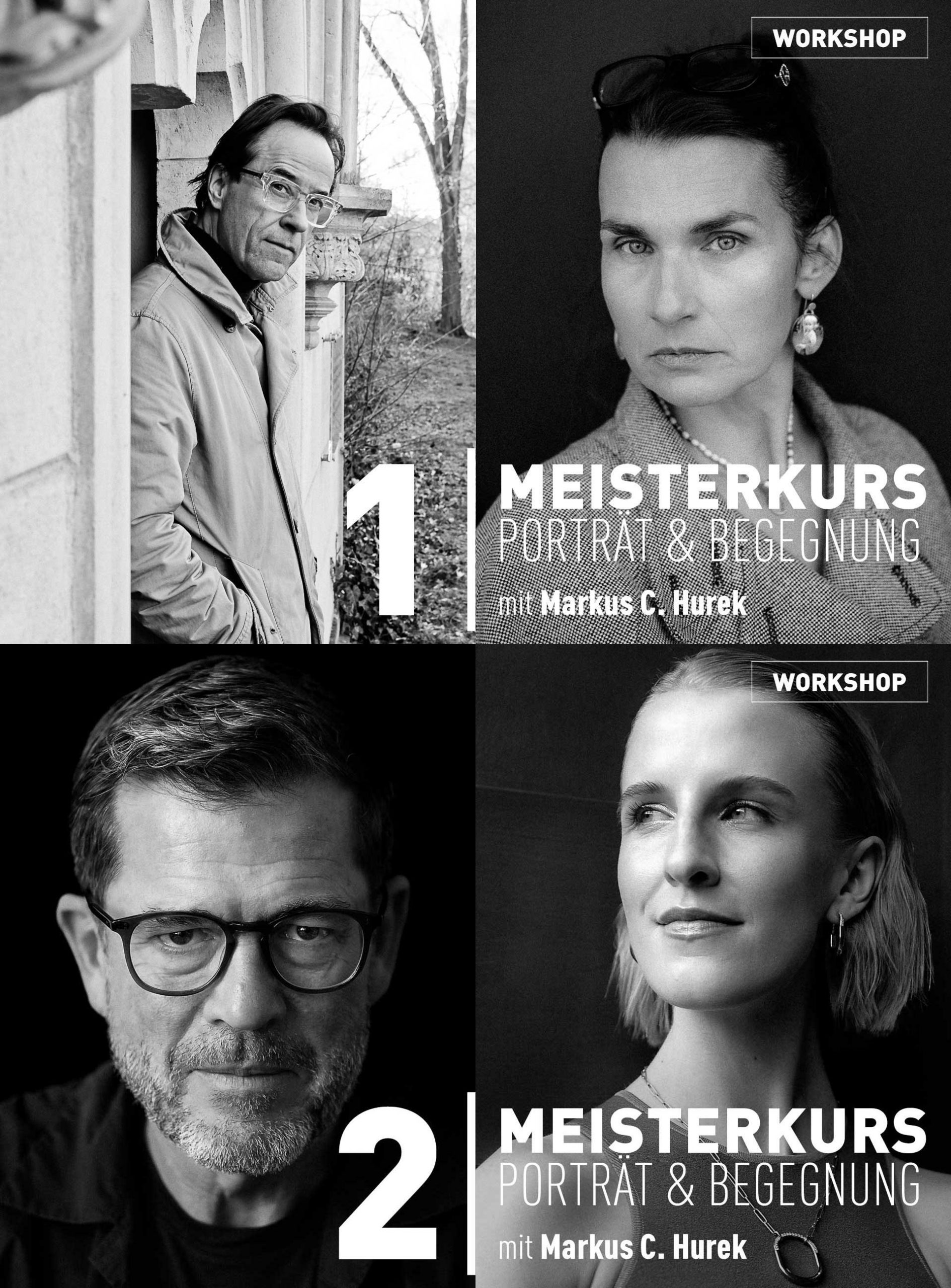 Samstag 25.4.26 und 2.5.26. Workshop mit Markus C. Hurek