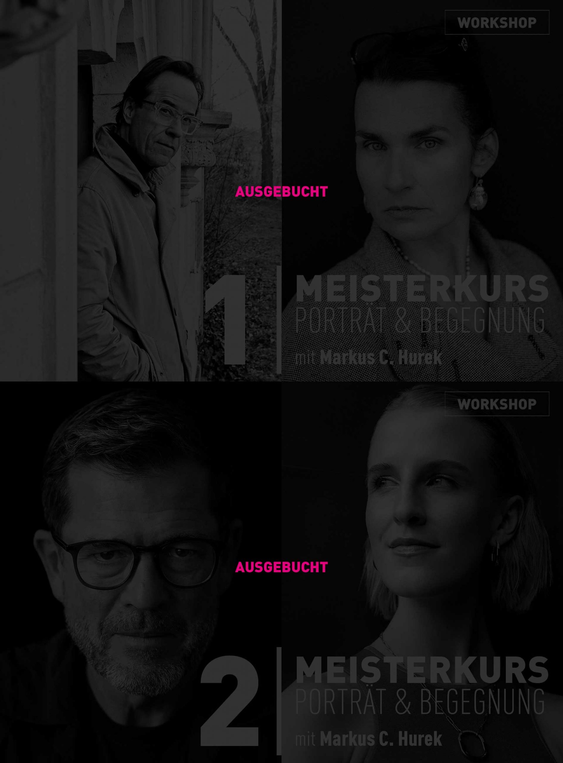 Samstag 25.4.26 und 2.5.26. Workshop mit Markus C. Hurek